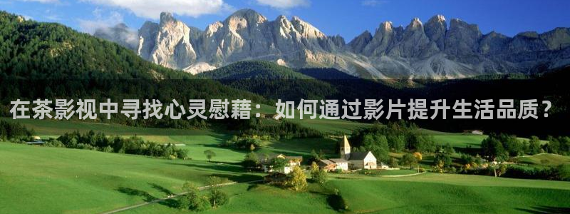 噜噜yy影院：在茶影视中寻找心灵慰藉：如何通过影片提升生活品质？